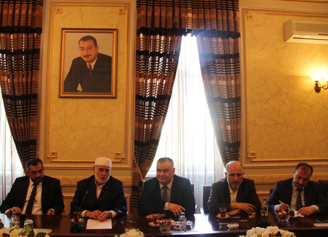 Komitə sədri Osman Nuri Topbaşını qəbul etdi  - FOTOLAR